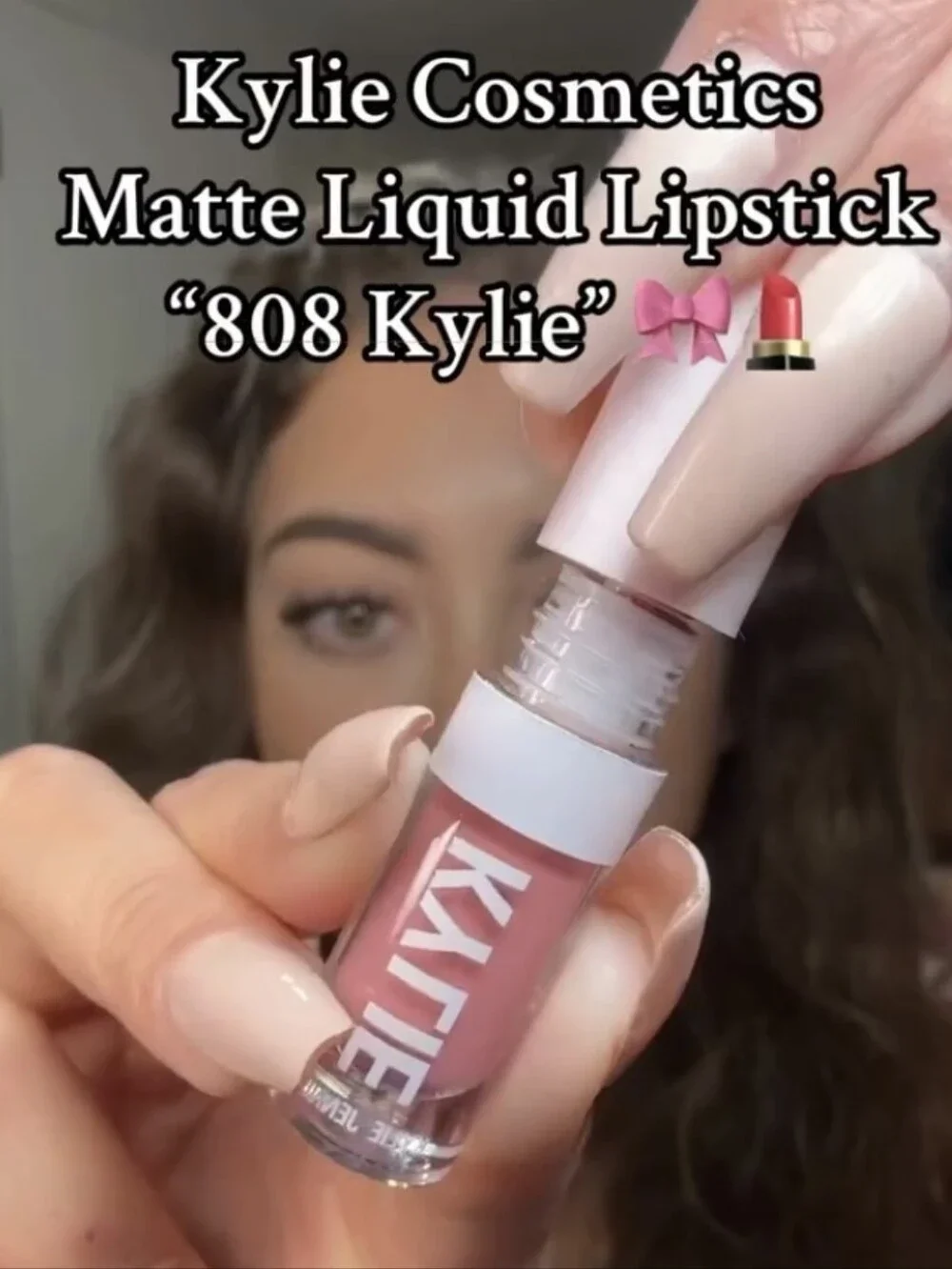 ❇️🧚‍♀️808 Kylie Cosmetics RARE Holiday 2022 Kylie Lipstick Ornament NWT